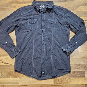 Wrangler Rock 47 Western Snap Shirt 3XT